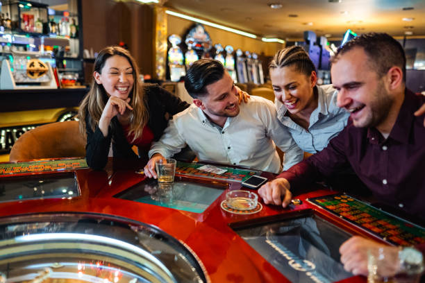 Live casino dealer table with multiple camera angles